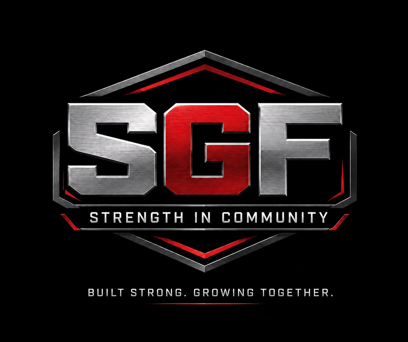 SGF — Strength in Community. Built Strong. Growing Together.